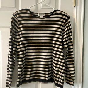 Jones New York stripe shirt